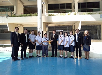 โรงเรียนสาธิตมหาวิทยาลัยราชภัฏสวนสุนันทา
ฝ่ายมัธยม
มอบเงินบริจาคช่วยเหลือแก่สมาคมคนตาบอดแห่งประเทศไทย