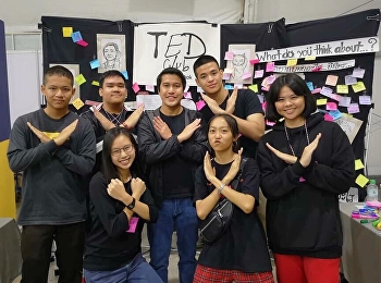 The Students of TED Club Participated a
Workshop Held by TEDxBangkok: 