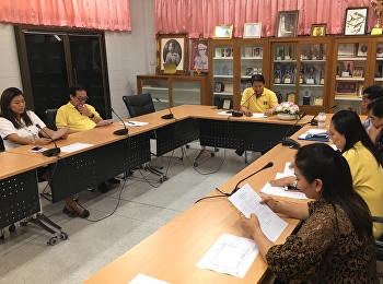 Meeting to prepare the event.