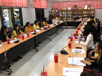 Academic support personnel meeting