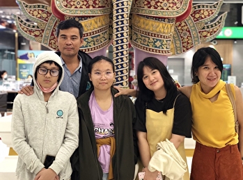 Congratulations to Ms. Natcha Waew
Nilanon (Ploy), Mathayom 4/2, English
Program who passed the exam and traveled
to be an exchange student USA for 1
academic year