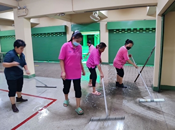 Building Department Cleaning the
demonstration school area