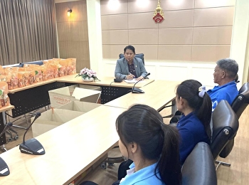 Meeting with building officials To
inform the schedule of official duties
during the New Year festival.