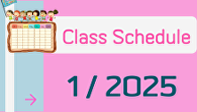 Schedule Semester 1 / 2025