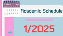 Academic Calendar 1st semester year 2025