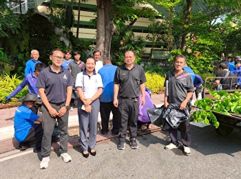 ฝ่ายอาคารสถานที่
มหาวิทยาลัยราชภัฏสวนสุนันทา
ดำเนินการขุดลอกท่อบริเวณโรงเรียน
และตัดแต่งกิ่งไม้หน้าโรงเรียนสาธิตฯ