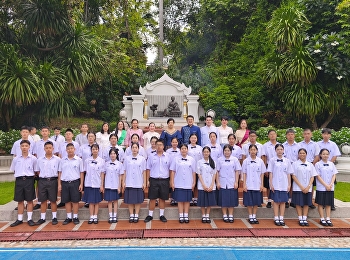 Paying Respect to Her Royal Highness
Princess Sunandha Kumariratana’s Statue
on the Occasion of the School
Merit-Making and Teacher Appreciation
Ceremonies, Academic Year 2026